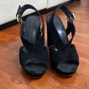 Black Suede Micheal Kors Heels